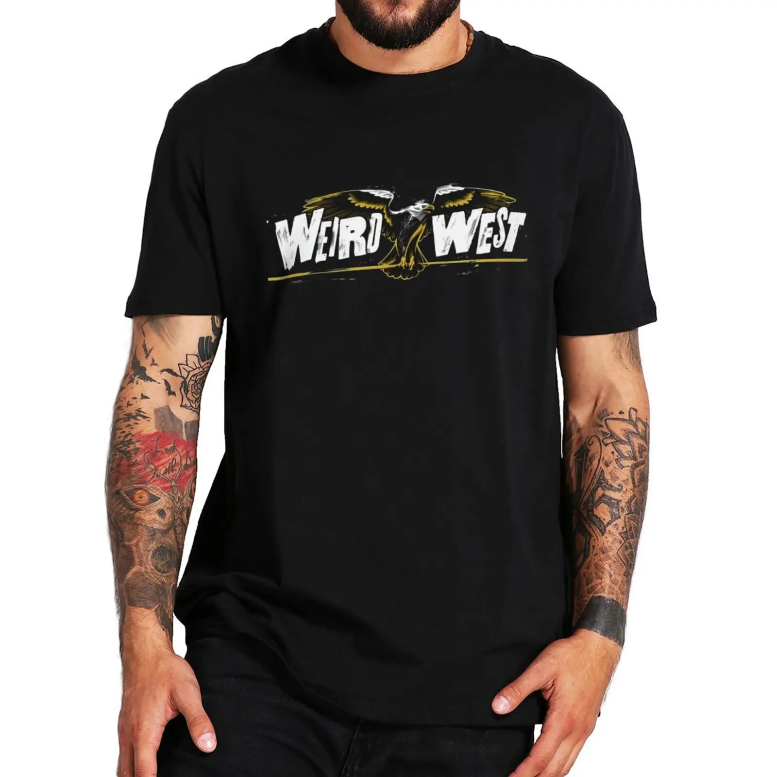 Weird West Logo T Shirt Action Role-playing Video Game Fans Essential T-shirts Summer Premium Cotton Casual Tee Tops
Weird West Logo T Shirt Action Role-playing Video Game Fans Essential T-shirts Summer Premium Cotton Casual Tee Tops