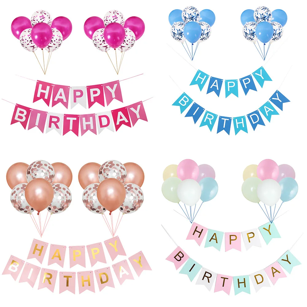 1set Happy Birthday Letter Banner Rose Gold Blue Confetti Latex Balloons Baby Shower Gift Baloon Birthday Party Decorations
1set Happy Birthday Letter Banner Rose Gold Blue Confetti Latex Balloons Baby Shower Gift Baloon Birthday Party Decorations