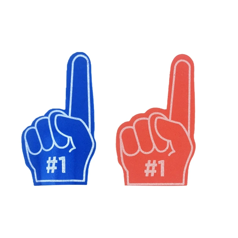 5 Pcs Foam Fingers Cheering Gloves EVA Red Blue Foam Fingers for All Occasions Sports Athletics Local Sport Events Dropship
5 Pcs Foam Fingers Cheering Gloves EVA Red Blue Foam Fingers for All Occasions Sports Athletics Local Sport Events Dropship
