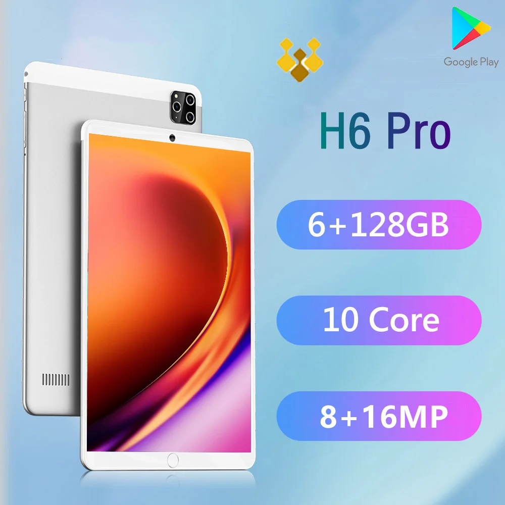 H6 Pro 10,1-дюймовый планшет с процессором MT6788, ОЗУ 6 ГБ, ПЗУ 10,1 ГБ, Android 128
H6 Pro 10,1-дюймовый планшет с процессором MT6788, ОЗУ 6 ГБ, ПЗУ 10,1 ГБ, Android 128