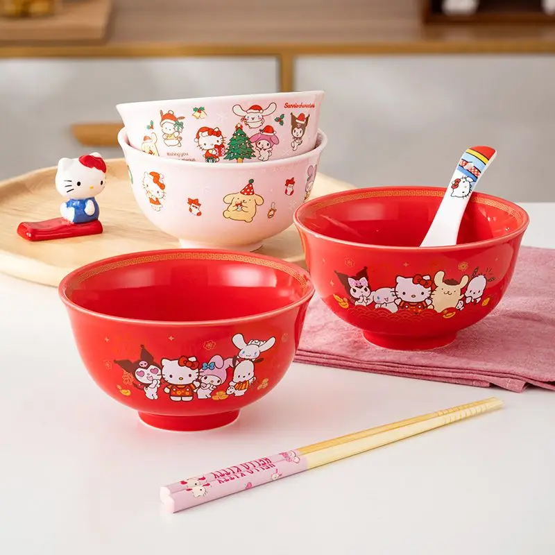 Kawaii Sanriod аниме хобби My Melody Kuromi Cinnamoroll Рождественская домашняя креативная керамическая обеденная чаша праздничный подарок
Kawaii Sanriod аниме хобби My Melody Kuromi Cinnamoroll Рождественская домашняя креативная керамическая обеденная чаша праздничный подарок
