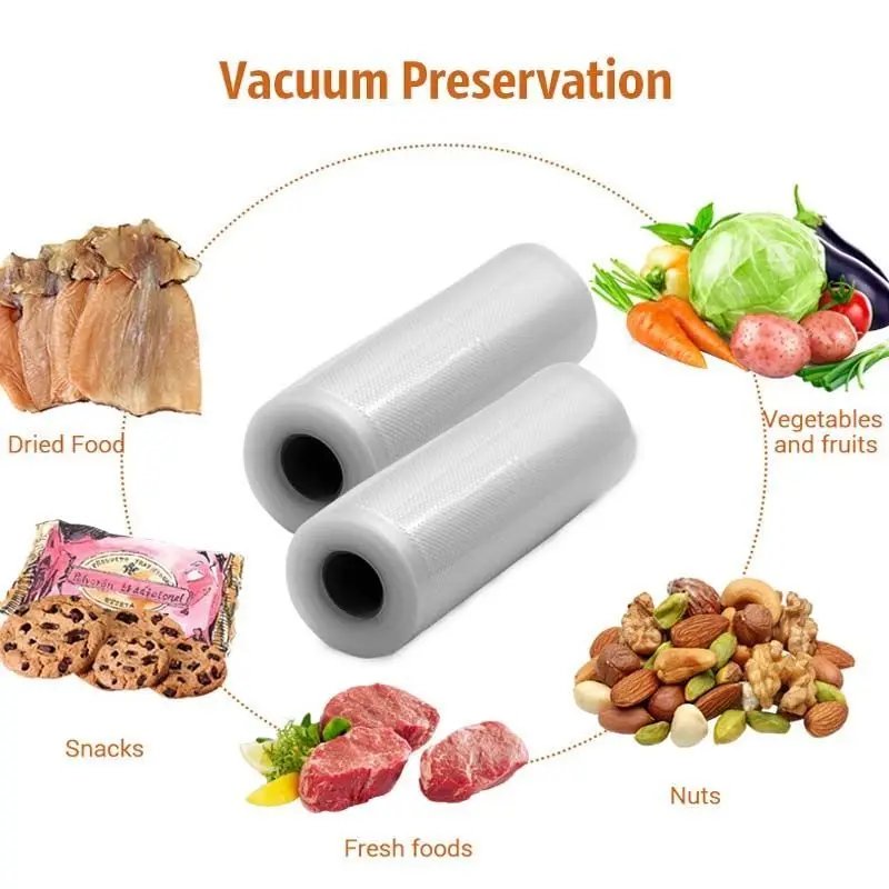 12/15/20/25/28cm*500cm Kitchen Food Vacuum Bag Storage Bags For Vacuum Sealer Packaging Rolls Food Fresh Saver Vacuum Bags
12/15/20/25/28cm*500cm Kitchen Food Vacuum Bag Storage Bags For Vacuum Sealer Packaging Rolls Food Fresh Saver Vacuum Bags