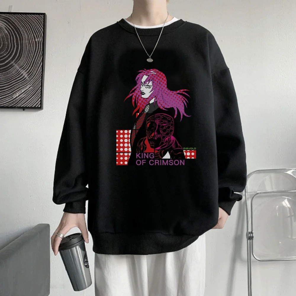 Diavolo Anime Sweatshirts JoJo’s Bizarre Adventure Manga Graphic Oversize Men Pullover Tracksuit Women Top Winter Couple Clothes
Diavolo Anime Sweatshirts JoJo’s Bizarre Adventure Manga Graphic Oversize Men Pullover Tracksuit Women Top Winter Couple Clothes
