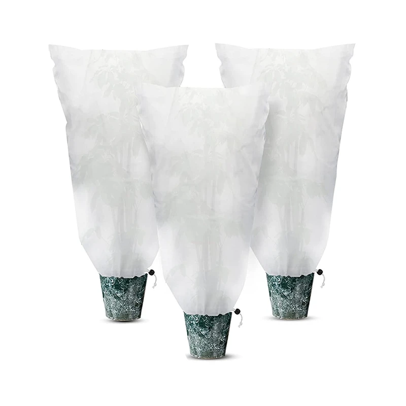 Plant Covers Frost Protection For Winter,3 Pack Frost Cloth Freeze Cover Bags For Outdoor Plants,Frost Blanket
Plant Covers Frost Protection For Winter,3 Pack Frost Cloth Freeze Cover Bags For Outdoor Plants,Frost Blanket