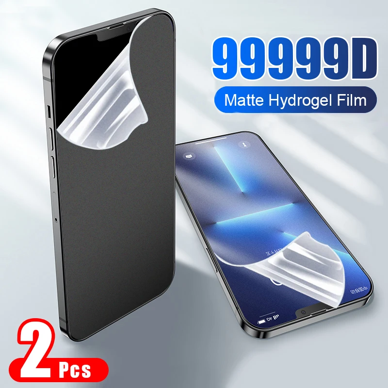 Гидрогелевая пленка с полным покрытием для iPhone Защита экрана 12 13 Pro Max 11 7 8 Plus X XR XS