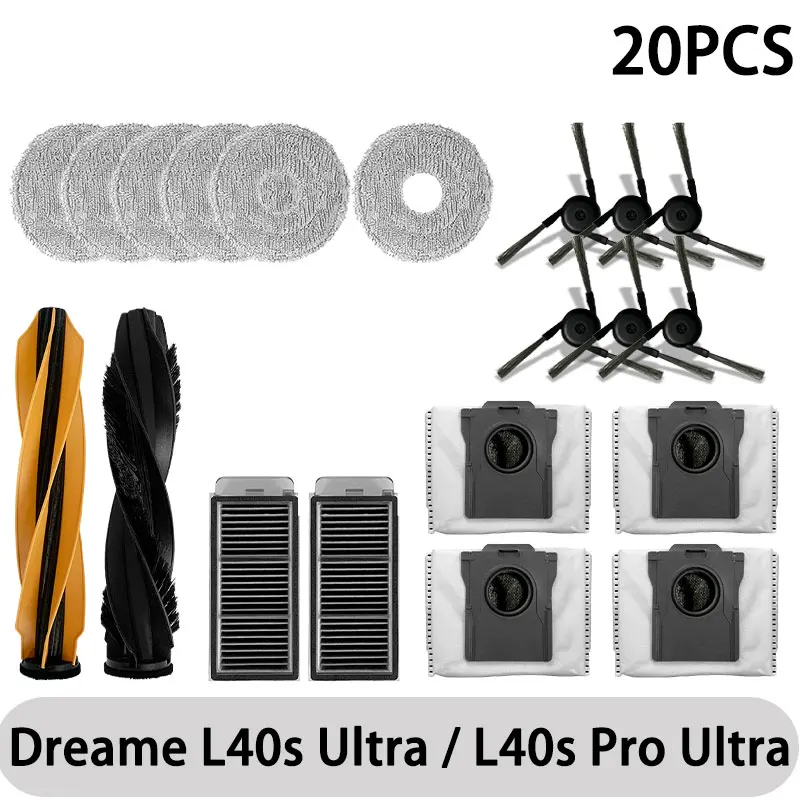 Dreame L40s Ultra / L40s Pro Ultra Аксессуары для пылесоса
Dreame L40s Ultra / L40s Pro Ultra Аксессуары для пылесоса