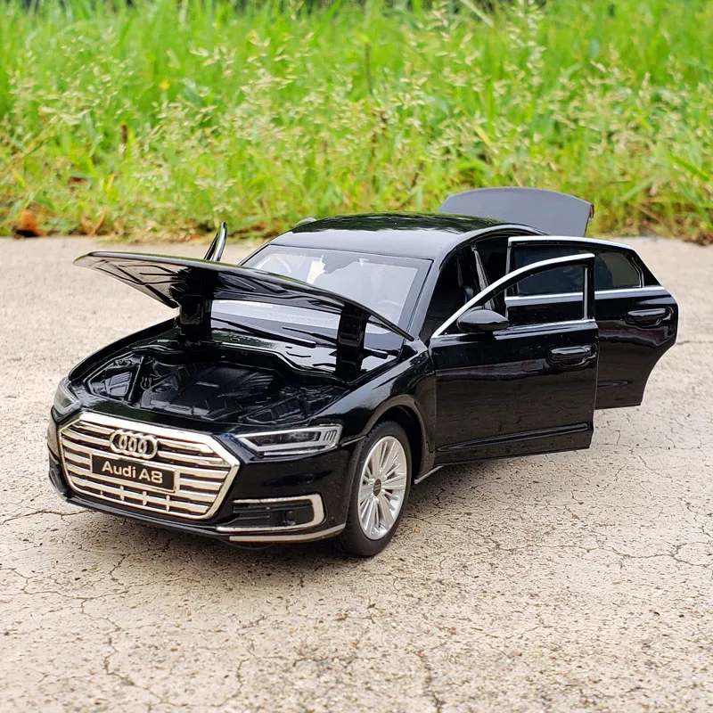 Модель автомобиля AUDI A8 из сплава в масштабе 1:32, литая и Игрушечная модель автомобиля из металла, модель автомобиля с высокой симуляцией звук...
Модель автомобиля AUDI A8 из сплава в масштабе 1:32, литая и Игрушечная модель автомобиля из металла, модель автомобиля с высокой симуляцией звук...