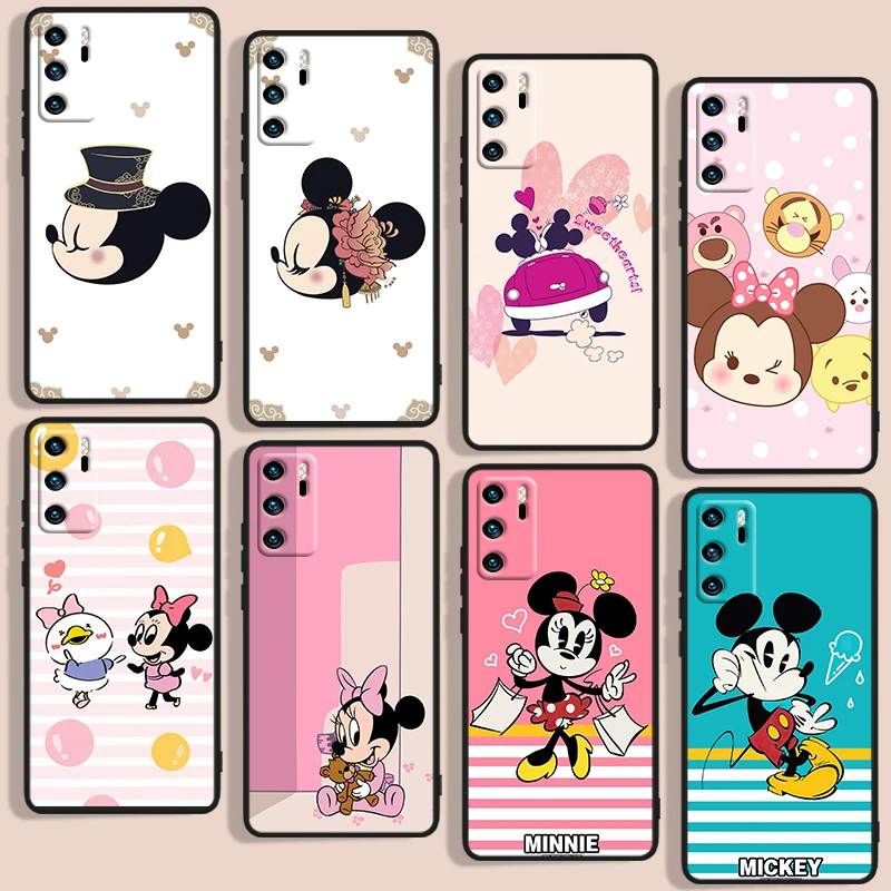 Disney Cute Mickey Mouse Phone Case For Huawei P10 P20 P30 P40 P50 Lite Pro 2019 Plus Lite E 5G Black Iuxury Silicone Soft Back
Disney Cute Mickey Mouse Phone Case For Huawei P10 P20 P30 P40 P50 Lite Pro 2019 Plus Lite E 5G Black Iuxury Silicone Soft Back