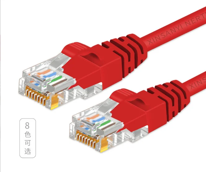

R1377 Super six Gigabit 8-core network cable double shield jumper high-speed Gigabit broadband cable computer router wire