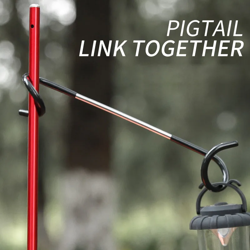 Camping Light Pole Hook Outdoor Metal Pole Tent Hooks Pole Hooks Multifunctional Portable Light Stand Hook Camping Equipment
Camping Light Pole Hook Outdoor Metal Pole Tent Hooks Pole Hooks Multifunctional Portable Light Stand Hook Camping Equipment
