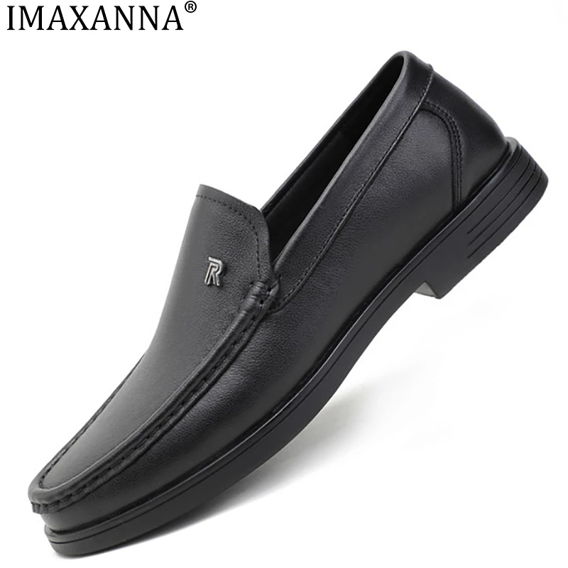 IMAXANNA мужские туфли из воловьей кожи, высококачественные мужские кожаные туфли, Дерби из воловьей кожи с мягкой подошвой и круглым носком, деловые классические туфли
IMAXANNA мужские туфли из воловьей кожи, высококачественные мужские кожаные туфли, Дерби из воловьей кожи с мягкой подошвой и круглым носком, деловые классические туфли