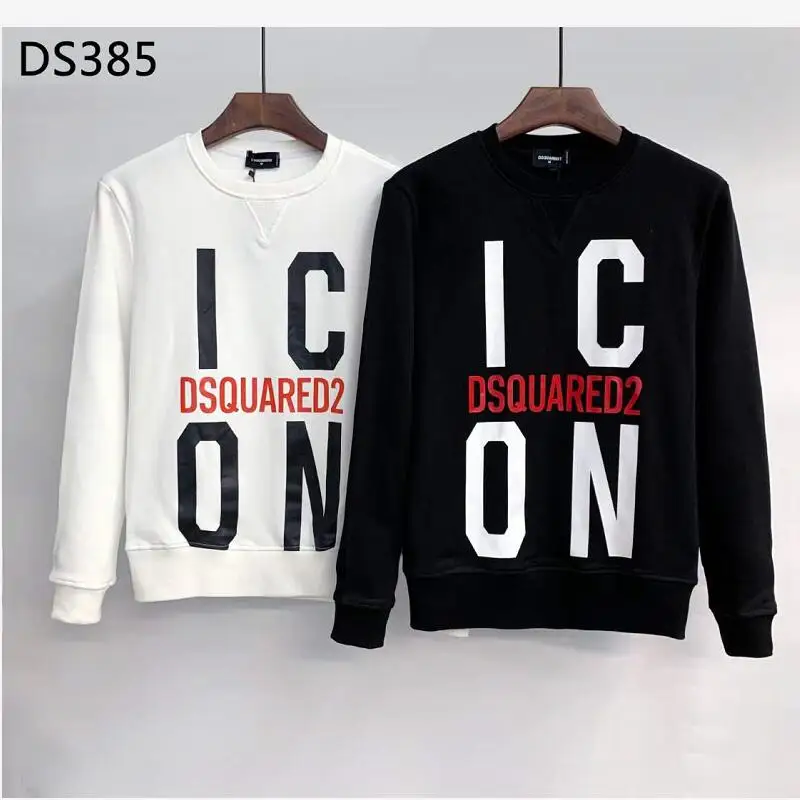 DSQUARED2 Classic Men's Printed Sweater Long-sleeved Pullover Simple Round Neck Clothing Slim Casual Loose DS385
DSQUARED2 Classic Men's Printed Sweater Long-sleeved Pullover Simple Round Neck Clothing Slim Casual Loose DS385