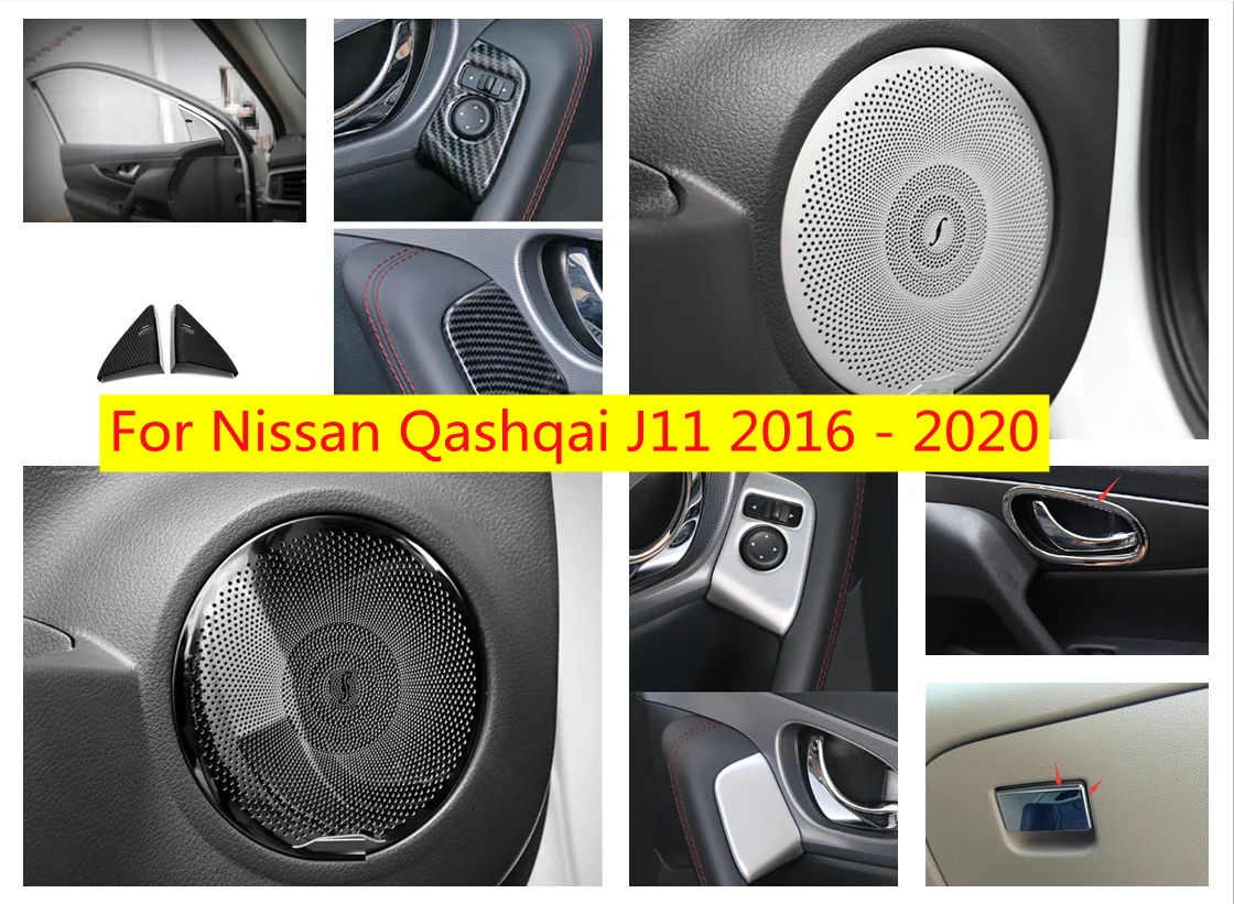 For Nissan Qashqai J11 2016 - 2020 Accessories Door Handle Bowl Panel Door Speaker Glove Storage Box Armrest Box Panel Cover
For Nissan Qashqai J11 2016 - 2020 Accessories Door Handle Bowl Panel Door Speaker Glove Storage Box Armrest Box Panel Cover
