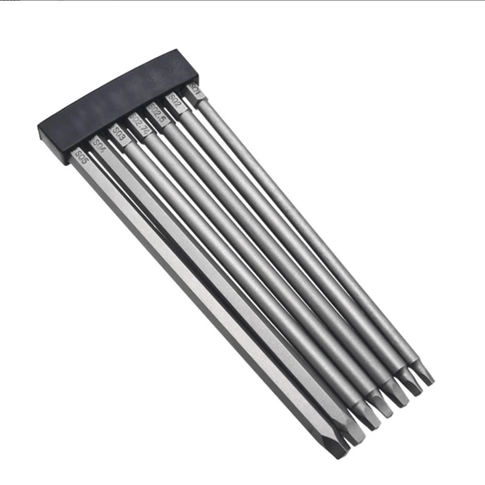 7pcs/set Screwdriver Bits Square Driver Bit Magnetic Screwdriver Bits Set 150mm Hexagonal Handle 6.35mm 1/4" Repair Tool Bits
7pcs/set Screwdriver Bits Square Driver Bit Magnetic Screwdriver Bits Set 150mm Hexagonal Handle 6.35mm 1/4" Repair Tool Bits