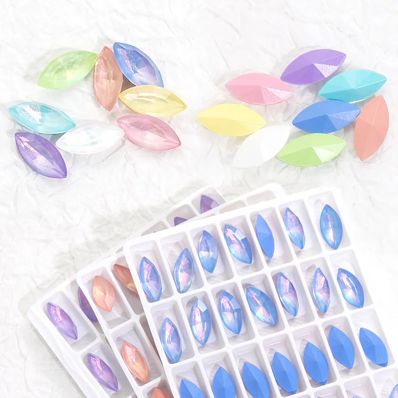 Lanziter Horse Eye Crystal Stone Nail Art Decoration Rhinestones Leaf Glass Claw Strass Diamond Base Clothes Jewelry Dress Trims
Lanziter Horse Eye Crystal Stone Nail Art Decoration Rhinestones Leaf Glass Claw Strass Diamond Base Clothes Jewelry Dress Trims