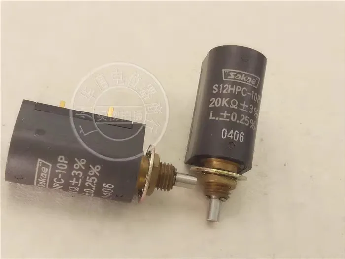 Японский sibo S12hpc-10p 20K 10-оборотный многокатушечный обмоточный потенциометр 5 футов 
Японский sibo S12hpc-10p 20K 10-оборотный многокатушечный обмоточный потенциометр 5 футов