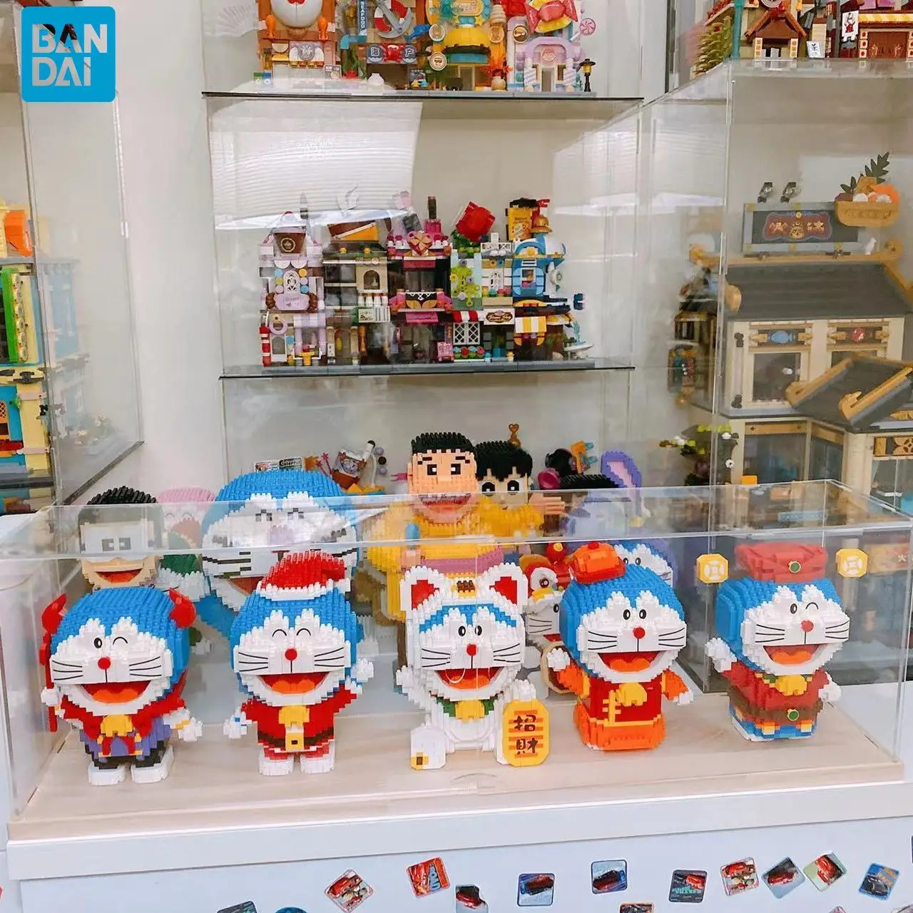 Bandai Compatible with Lego Doraemon Fortune Fortune Fortune Doraemon Tiny Particles Girl Gift Puzzle Building Blocks Toy
Bandai Compatible with Lego Doraemon Fortune Fortune Fortune Doraemon Tiny Particles Girl Gift Puzzle Building Blocks Toy