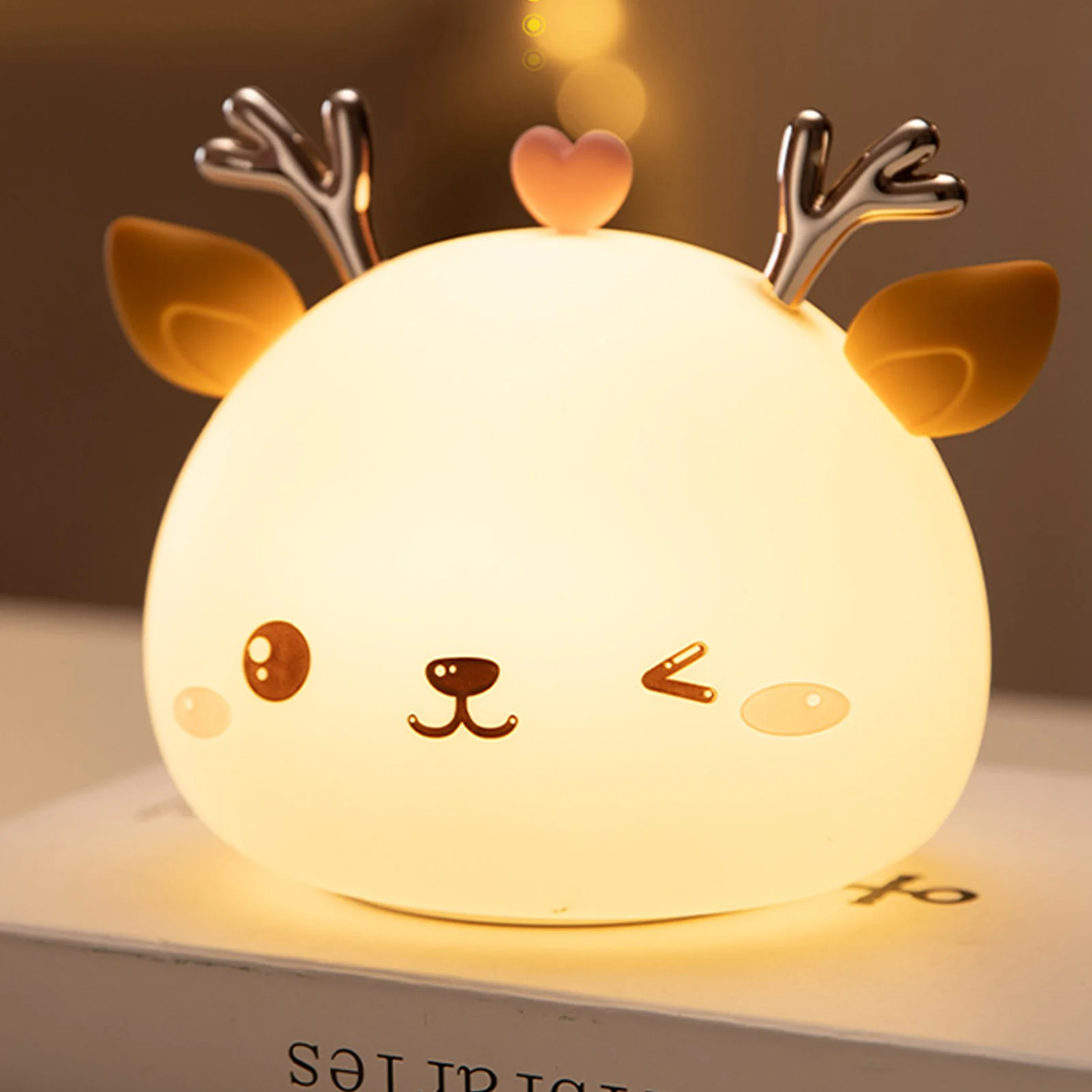 Little Deer Silicone Night Light USB Rechargeable Night Lights Touch Sensor Bedroom Bedside Lamp With Remote For Kids Baby Gift
Little Deer Silicone Night Light USB Rechargeable Night Lights Touch Sensor Bedroom Bedside Lamp With Remote For Kids Baby Gift