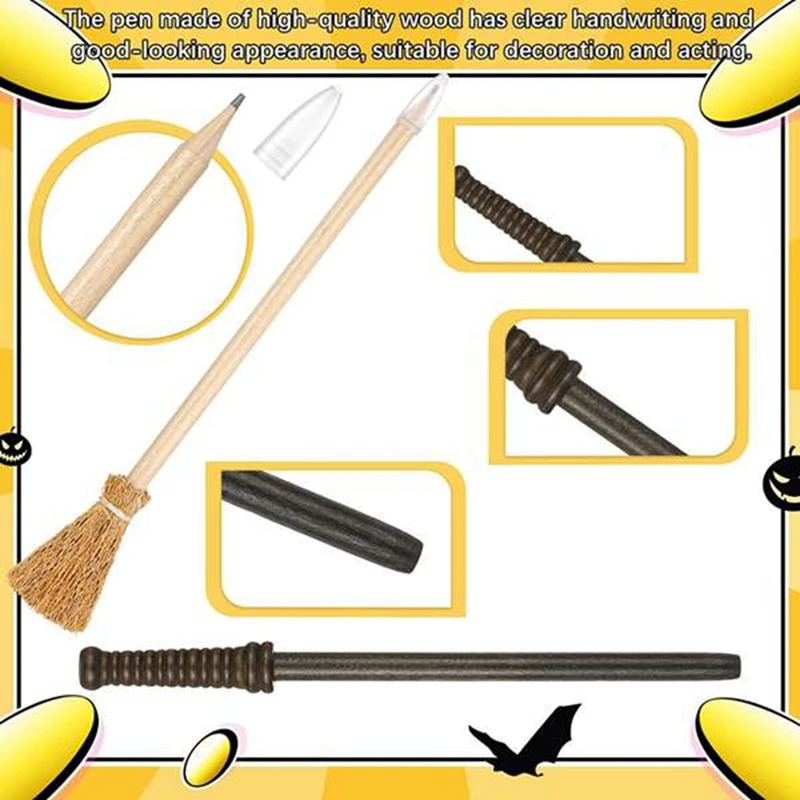 40Pcs/Set Wand Pencils Tattoo Stickers Broom And Glasses Wizard Party Favors Wizard Wands Theme Party Supplies
40Pcs/Set Wand Pencils Tattoo Stickers Broom And Glasses Wizard Party Favors Wizard Wands Theme Party Supplies