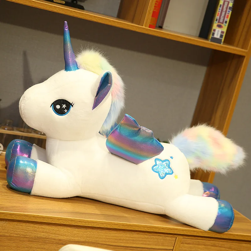 Kawaii Unicorn Plushie Stuffed Animal Plush Toys Soft Big Horse Skin Semi-Finished Pillow Cushion Birthday Gifts For Girls Kids
Kawaii Unicorn Plushie Stuffed Animal Plush Toys Soft Big Horse Skin Semi-Finished Pillow Cushion Birthday Gifts For Girls Kids