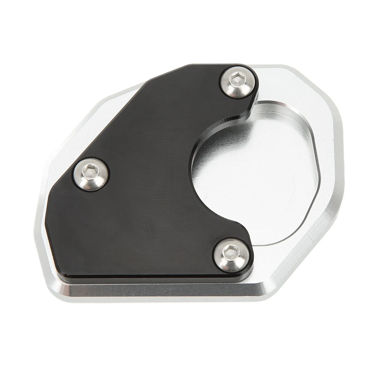 Motorcycle Kickstand Extender Pad Foot Side Stand Enlarger Plate Aluminium Alloy Replacement for Trident 660 2021+
Motorcycle Kickstand Extender Pad Foot Side Stand Enlarger Plate Aluminium Alloy Replacement for Trident 660 2021+