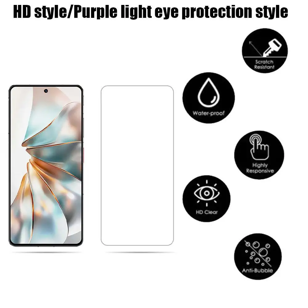 Подходит для Nubia Z60S Pro HD закаленная пленка с защитой от отпечатков пальцев