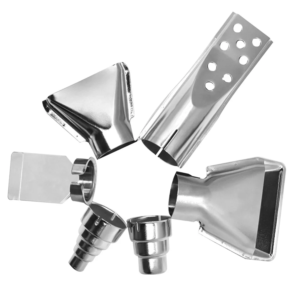6pcs Nozzle Set Home Universal For Hot Air Soldering Station Professional Durable Repair Tool Stainless Steel Heat Resisting
6pcs Nozzle Set Home Universal For Hot Air Soldering Station Professional Durable Repair Tool Stainless Steel Heat Resisting
