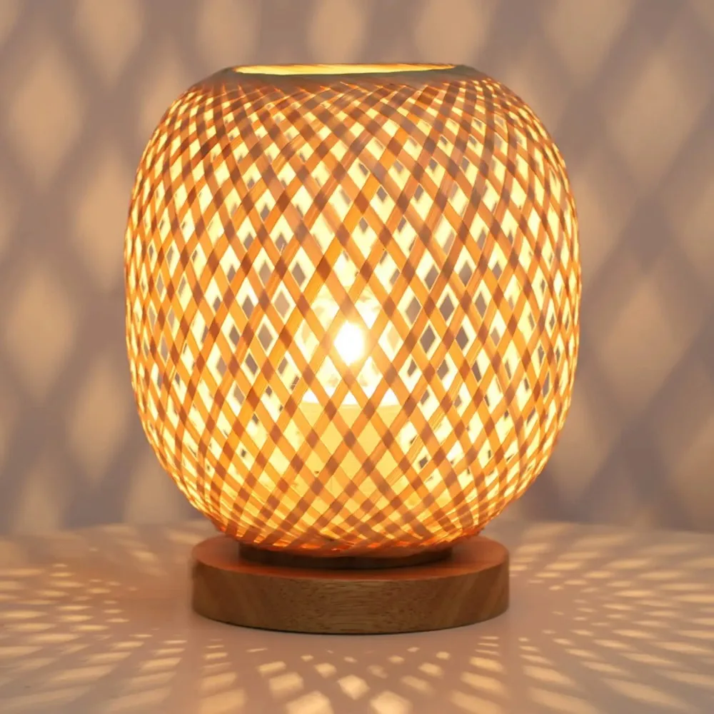 Настольная лампа JOYINLED богемская из бамбука
Настольная лампа JOYINLED богемская из бамбука