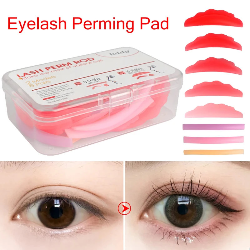 8 Pairs Silicone Eyelash Perming Pads Reusable Lash Perming Shield Pad 3D Eyelashes Lifting Curling Applicator Makeup Tools
8 Pairs Silicone Eyelash Perming Pads Reusable Lash Perming Shield Pad 3D Eyelashes Lifting Curling Applicator Makeup Tools