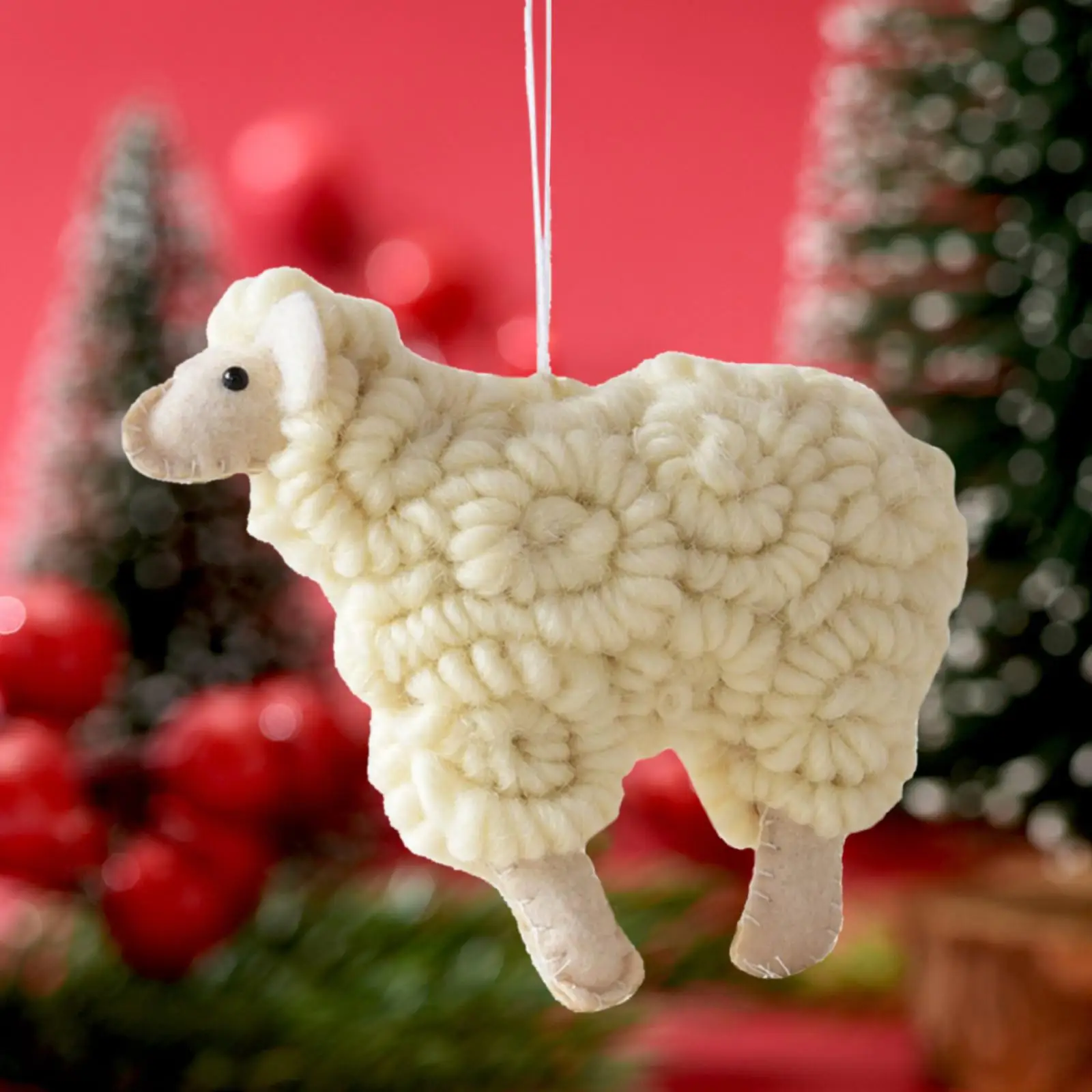 Felt Sheep Christmas Ornament Christmas Tree Hanging Decoration Charm Pendant for Holiday Bedroom Living Room Fireplace Party
Felt Sheep Christmas Ornament Christmas Tree Hanging Decoration Charm Pendant for Holiday Bedroom Living Room Fireplace Party