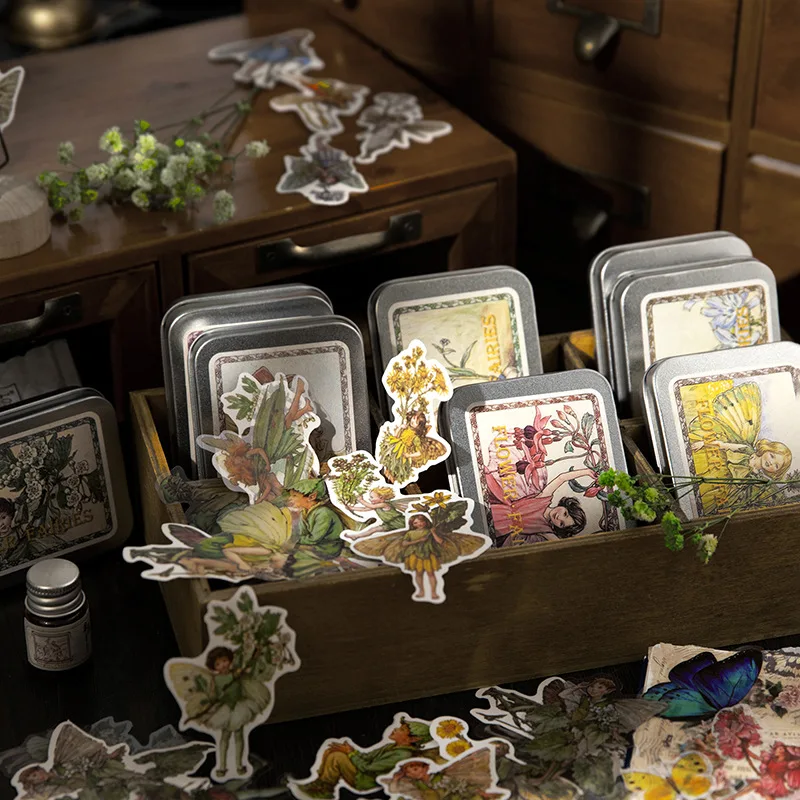 8 Boxes 480PCS Vintage Fairytale Series Little Spirts Paper Stickers Set 60*90*20mm DIY Scrapbooking Decoration Journaling Gift
8 Boxes 480PCS Vintage Fairytale Series Little Spirts Paper Stickers Set 60*90*20mm DIY Scrapbooking Decoration Journaling Gift