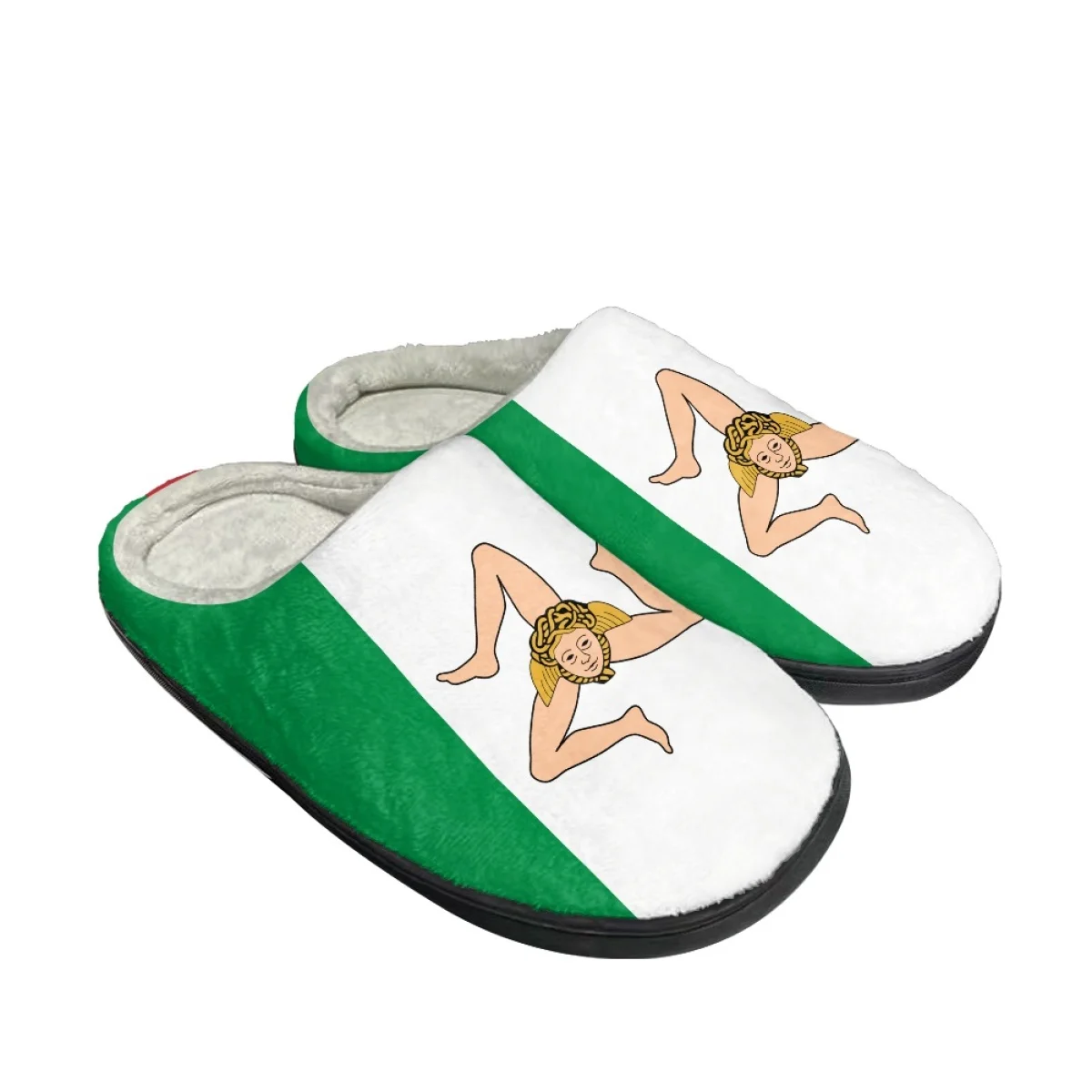 Sicilian Country Flag Print Autumn Winter Men Home Warm Cotton Slipper Outdoor Travel Breathable Soft Cozy Woman Plush Slippers
Sicilian Country Flag Print Autumn Winter Men Home Warm Cotton Slipper Outdoor Travel Breathable Soft Cozy Woman Plush Slippers
