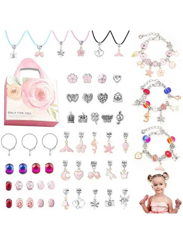 Bracelet Making Kit For Girls Jewelry Beads Snake Chains DIY Craft For Girls Jewelry Christmas Gift Set Christmas Tree Ornaments
Bracelet Making Kit For Girls Jewelry Beads Snake Chains DIY Craft For Girls Jewelry Christmas Gift Set Christmas Tree Ornaments