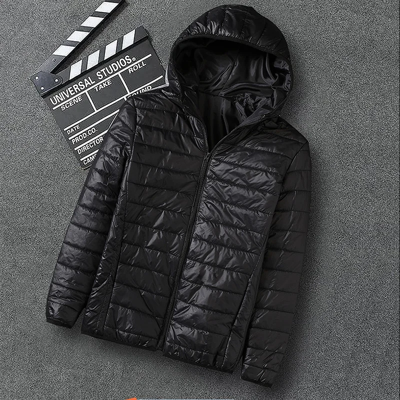 Winter ultra light down jacket Men's fashion short hooded men's jacket Warm clothing jacket Winter jacket Plus size M-5XL
Winter ultra light down jacket Men's fashion short hooded men's jacket Warm clothing jacket Winter jacket Plus size M-5XL