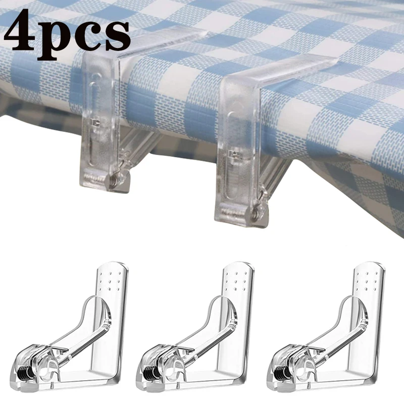 Tablecloth Picnic Party Clips 4pcs Holder Securing Table Clip Tablecloth Clamps Cover Transparent Wedding Plastic Non-slip Prom
Tablecloth Picnic Party Clips 4pcs Holder Securing Table Clip Tablecloth Clamps Cover Transparent Wedding Plastic Non-slip Prom