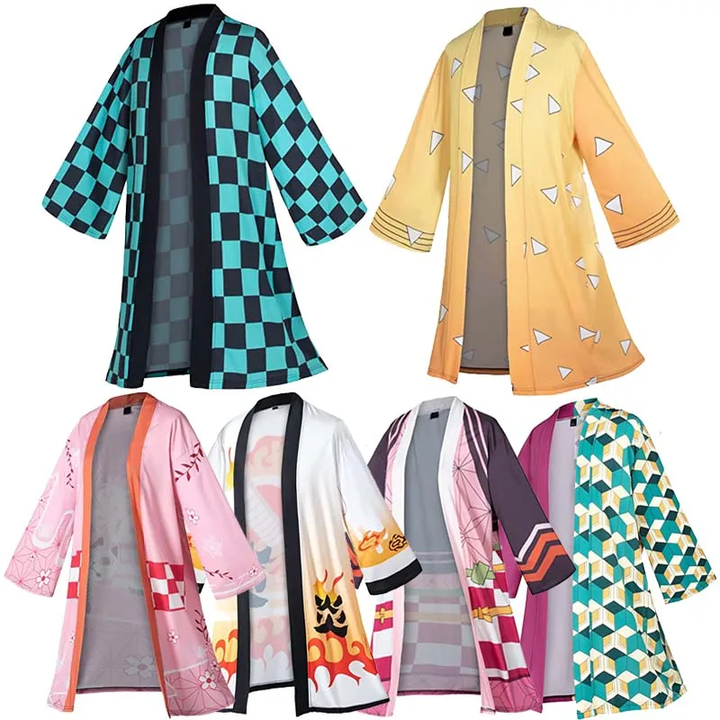 Demon Slayer Kimetsu No Yaiba Cosplay Kimono Haori Costume Halloween Kamado Nezuko Adult Child Anime Costumes Cloak Cape
Demon Slayer Kimetsu No Yaiba Cosplay Kimono Haori Costume Halloween Kamado Nezuko Adult Child Anime Costumes Cloak Cape