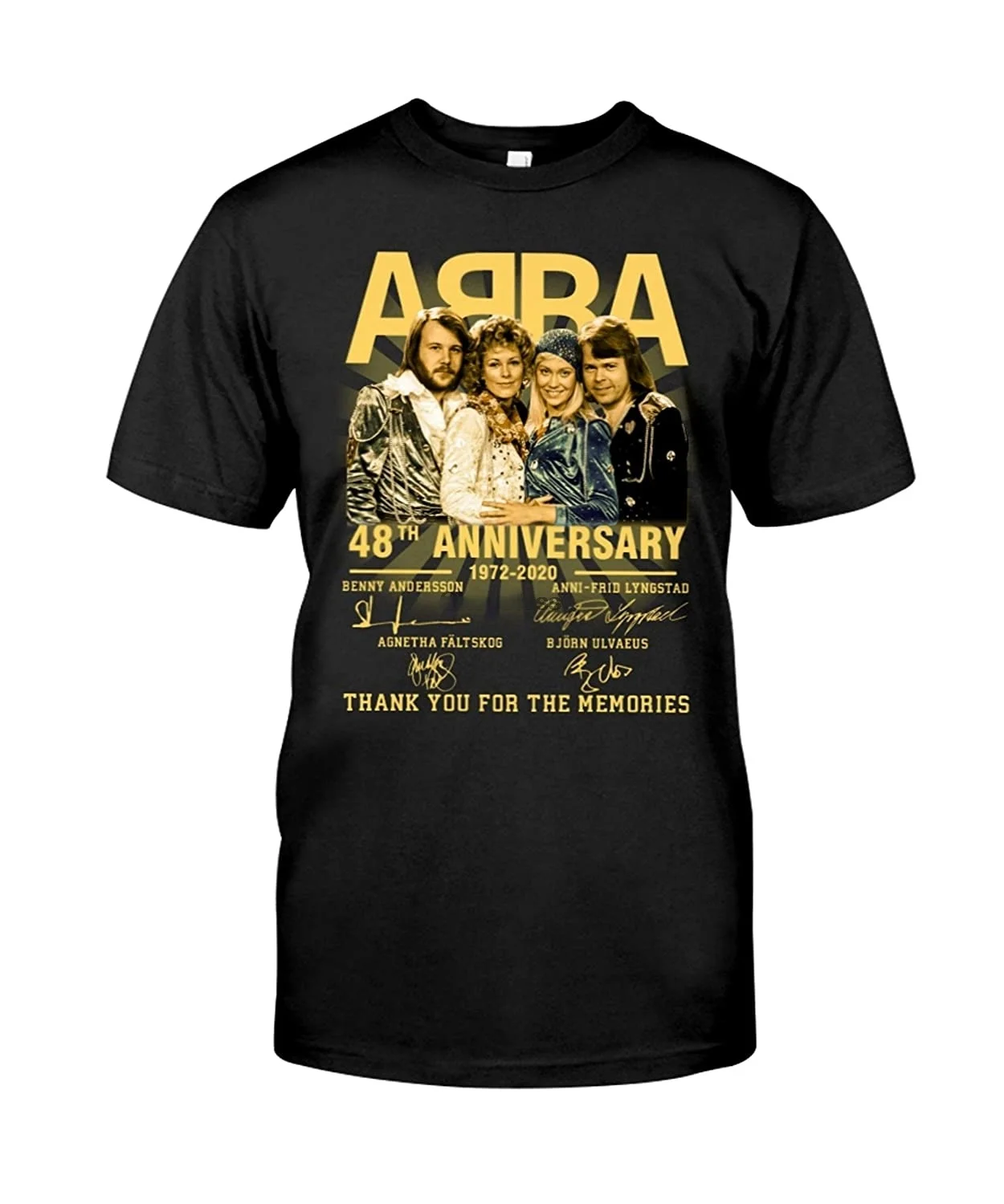 T-Shirts Abba Music Band 48Th Anniversary Signature Members T-Shirt Cool For Men Women Music Lovers
T-Shirts Abba Music Band 48Th Anniversary Signature Members T-Shirt Cool For Men Women Music Lovers