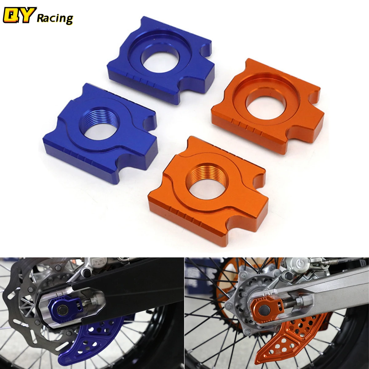 Motorcycle 20mm CNC Rear Chain Adjuster Axle Blocks For KTM XC XCF XCW XCWF EXC EXCF SX SXF125 150 200 250 300 350 400 450 500
Motorcycle 20mm CNC Rear Chain Adjuster Axle Blocks For KTM XC XCF XCW XCWF EXC EXCF SX SXF125 150 200 250 300 350 400 450 500