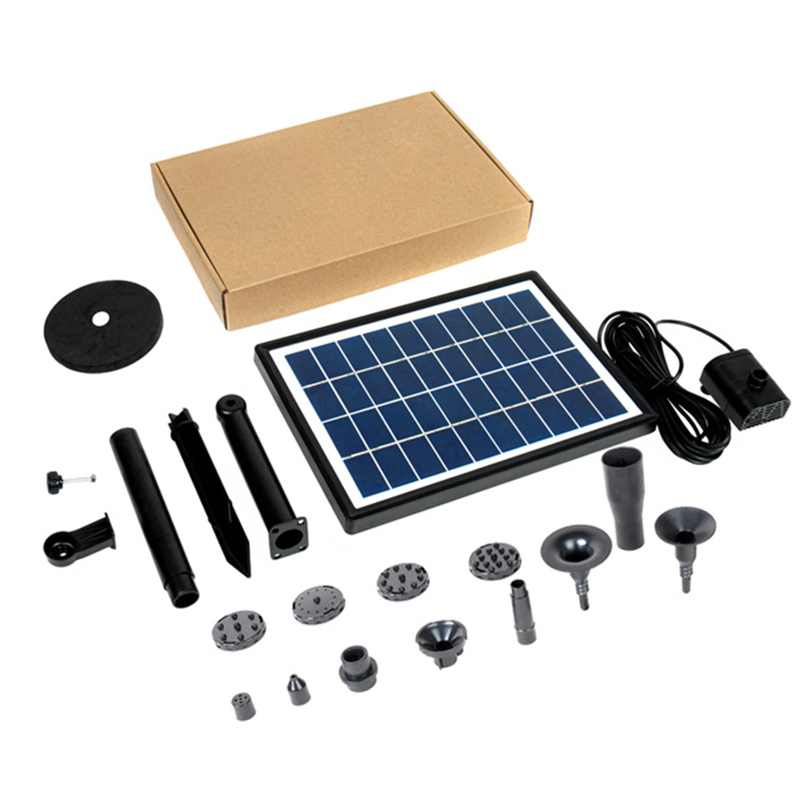 10V 7W Solar Fountain Kit Solar Powered Water Pump Solar Powered Water Pump Kit DIY Water Features For Patio Garden And Fish
10V 7W Solar Fountain Kit Solar Powered Water Pump Solar Powered Water Pump Kit DIY Water Features For Patio Garden And Fish