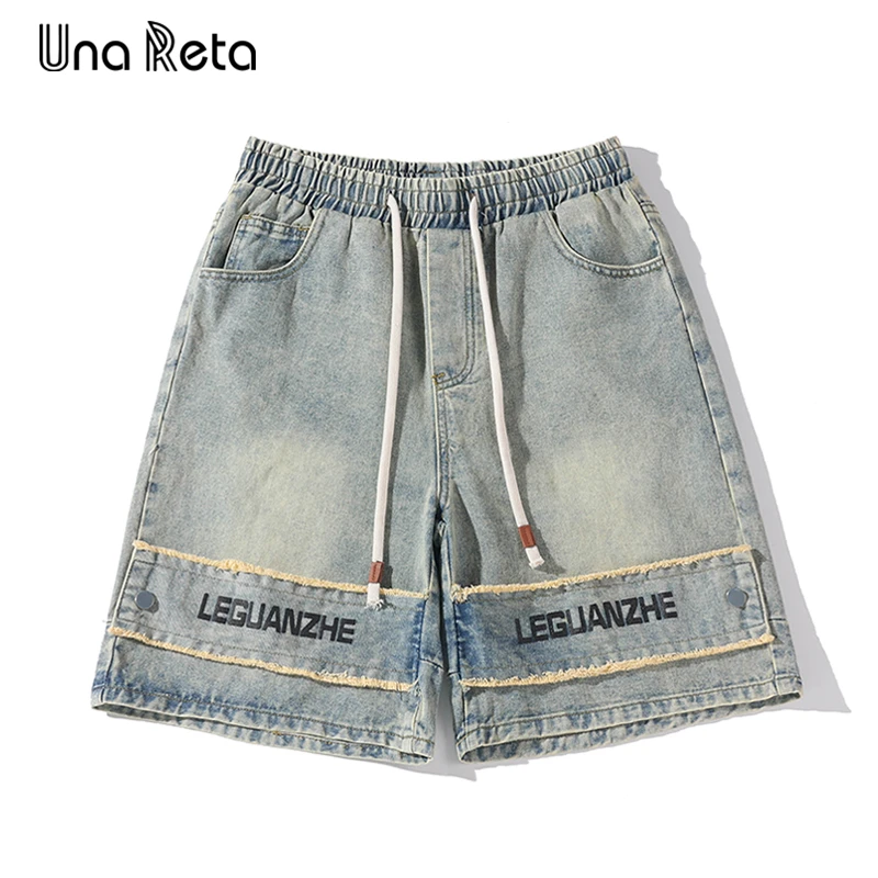 Una Reta 2023 New Summer High Street print Men Shorts New Streetwear Pant Hip Hop Denim Shorts Men Loose Straight Casual Shorts
Una Reta 2023 New Summer High Street print Men Shorts New Streetwear Pant Hip Hop Denim Shorts Men Loose Straight Casual Shorts
