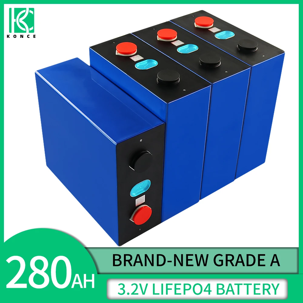 Совершенно новый аккумулятор EVE8pcs 3,2 V 280AH Lifepo4 класса A полностью подходит 12V 24V DIY перезаряжаемый аккумулятор ЕС и США беспошлинный с шиной
Совершенно новый аккумулятор EVE8pcs 3,2 V 280AH Lifepo4 класса A полностью подходит 12V 24V DIY перезаряжаемый аккумулятор ЕС и США беспошлинный с шиной