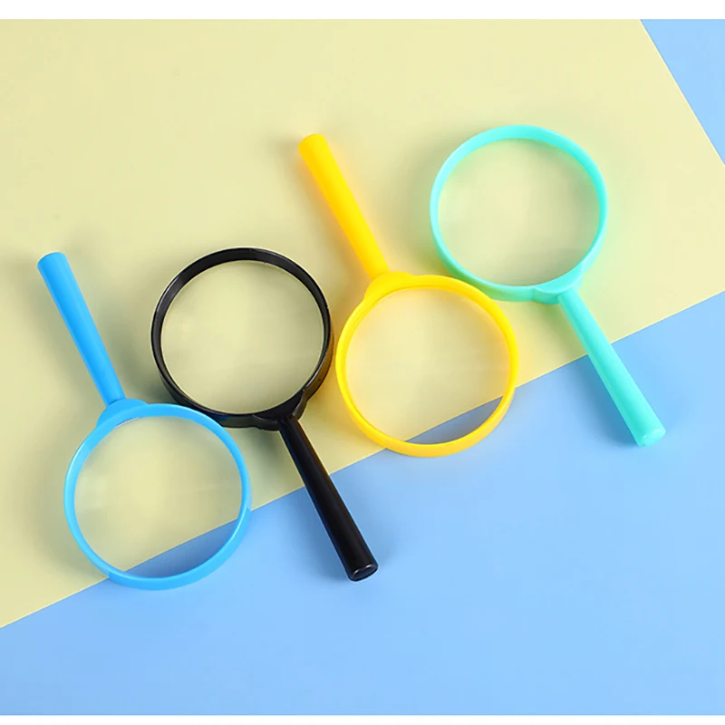 1 Pcs Children's Montessori Toys Plastic 60mm Acrylic HD Colour Magnifying Glass Portable Handheld Mini Magnifying Glass Toys
1 Pcs Children's Montessori Toys Plastic 60mm Acrylic HD Colour Magnifying Glass Portable Handheld Mini Magnifying Glass Toys