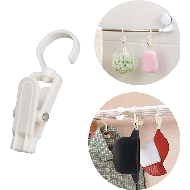 Durable Curtain Clip Hook Hat Clip Plastic Socks Clip Household Storage Rotating Multifunctional Lightweight Portable
Durable Curtain Clip Hook Hat Clip Plastic Socks Clip Household Storage Rotating Multifunctional Lightweight Portable