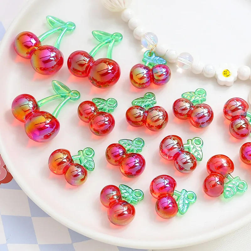 10pcs Cherry Earrings Pendants Acrylic Earrings Necklace Bracelet Pendant Charms for Diy Jewelry Making Findings Accessories
10pcs Cherry Earrings Pendants Acrylic Earrings Necklace Bracelet Pendant Charms for Diy Jewelry Making Findings Accessories
