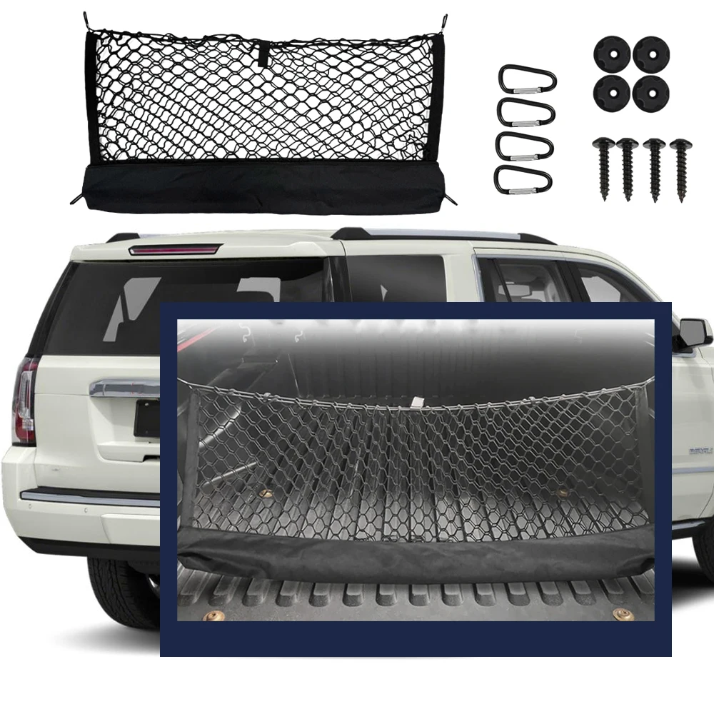 Для Chevrolet Suburban Cadillac Escalade GMC Yukon 2015-2024Автомобиль Задняя сетка Багажник Сиденье Конверт Стиль Грузовая сетка Набор из 13 шт.
Для Chevrolet Suburban Cadillac Escalade GMC Yukon 2015-2024Автомобиль Задняя сетка Багажник Сиденье Конверт Стиль Грузовая сетка Набор из 13 шт.