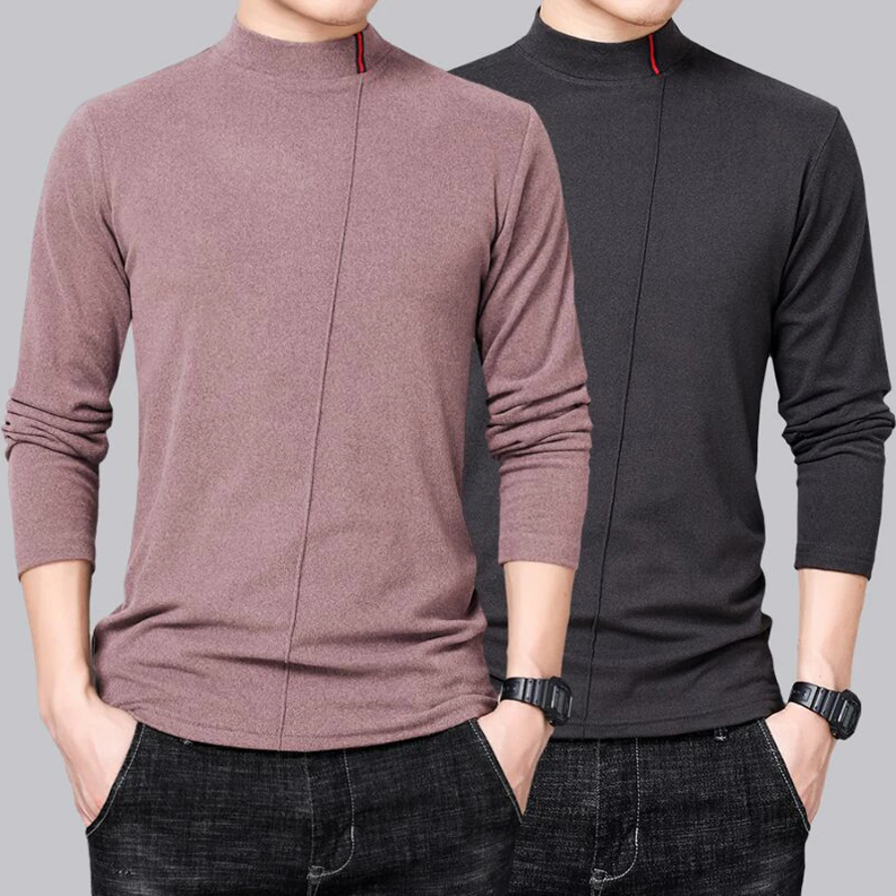 Winter Thermal Underwear Tops Men Long Sleeve T Shirts Half Turtleneck Pullovers Fashion 2022 New Keep Warm Basic Shirts Soft
Winter Thermal Underwear Tops Men Long Sleeve T Shirts Half Turtleneck Pullovers Fashion 2022 New Keep Warm Basic Shirts Soft