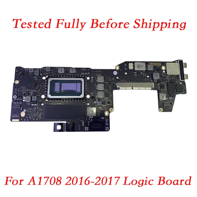 Tested For Macbook Pro A1708 Logic Board 2016 2017 13" 8GB 16GB i5 i7 Motherboard 820-00840-A 820-00875 Emc 3164 2978
Tested For Macbook Pro A1708 Logic Board 2016 2017 13" 8GB 16GB i5 i7 Motherboard 820-00840-A 820-00875 Emc 3164 2978