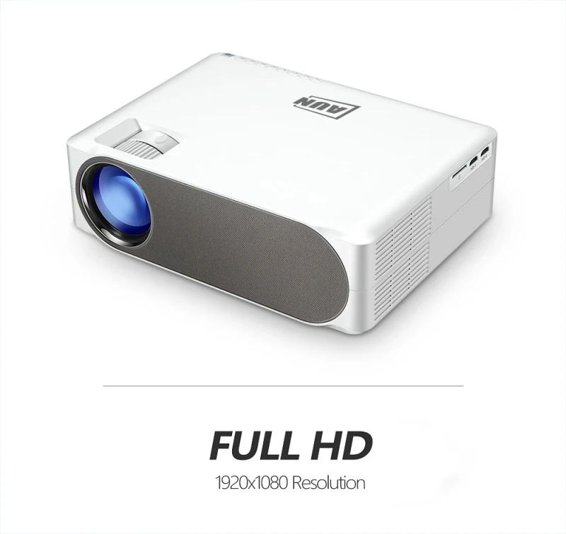 

Hot Selling Presentation Equipment AUN AKEY6 5.8 inch 5500 Lumens 1920x1080P Portable HD LED Projector with Remote Control