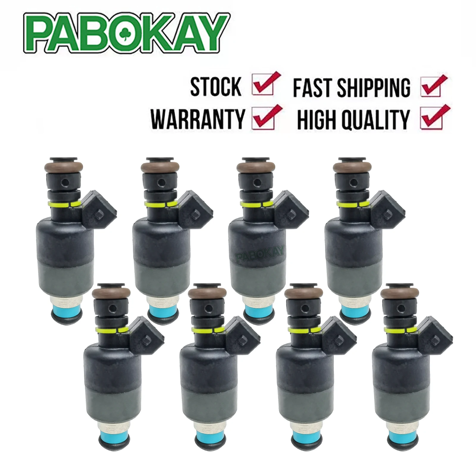 8 pieces x Fuel Injector For Buick Chevrolet Oldsmobile 17102768 17106772 17103146 17120601
8 pieces x Fuel Injector For Buick Chevrolet Oldsmobile 17102768 17106772 17103146 17120601