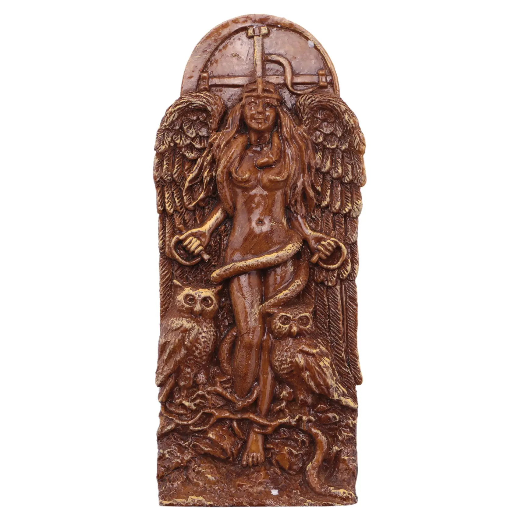 Ancient Wiccan Goddess Statue Altar Sculpture Greek Goddess Statue Mythology Mother Earth Gaia Figurines for Pagan Home
Ancient Wiccan Goddess Statue Altar Sculpture Greek Goddess Statue Mythology Mother Earth Gaia Figurines for Pagan Home